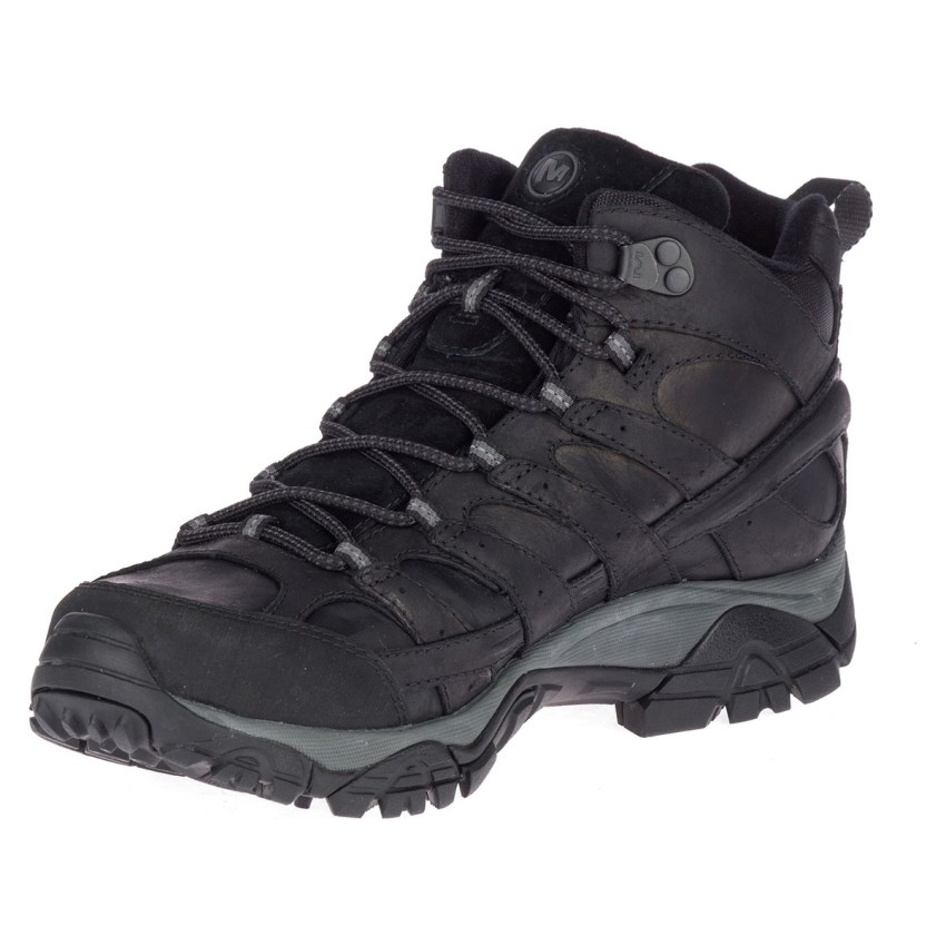 Chaussures Randonnée Merrell Moab 2 Prime Mid Waterproof Noir Homme | G.X.ETON